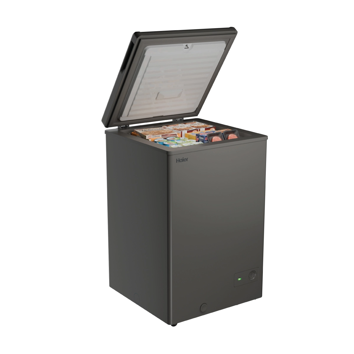 Haier 150 Ltr Single door- Titanium grey Colour Convertible Hard top Freezer